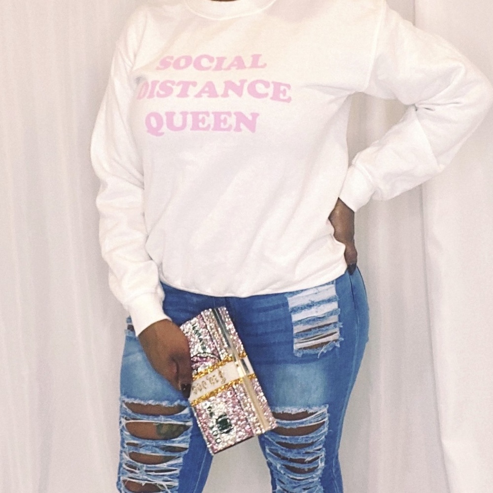 Social Distance Queen Sweater - Picture 2 of 2